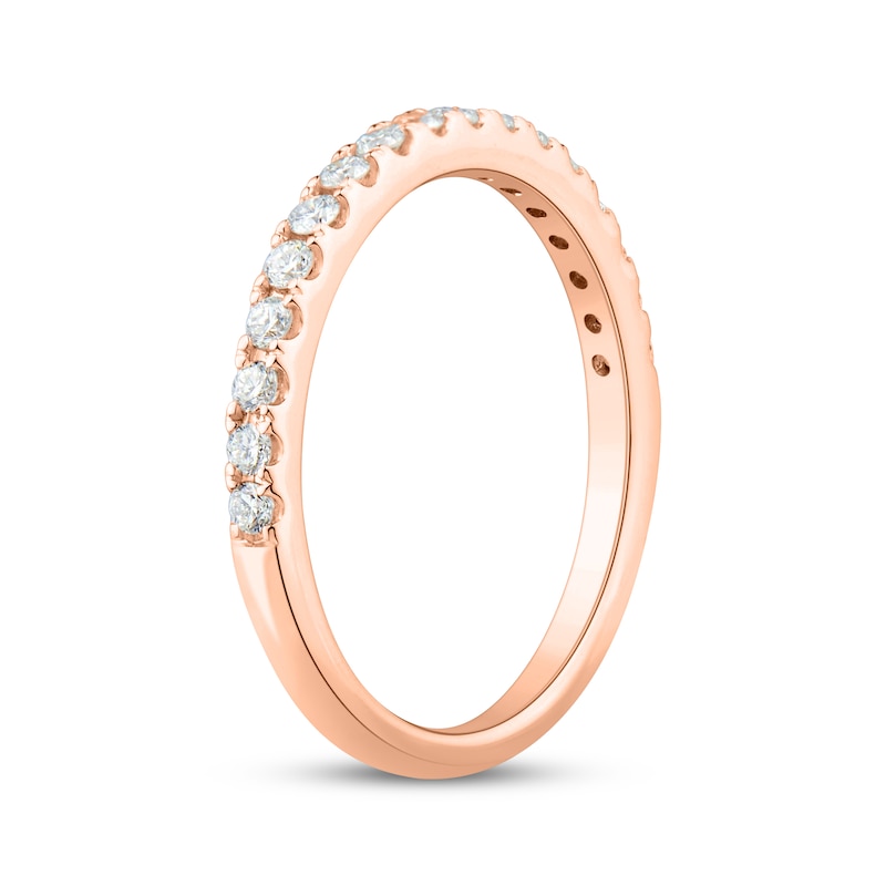 Main Image 2 of Adore Lab-Grown Diamonds Wedding Band 1/3 ct tw 14K Rose Gold