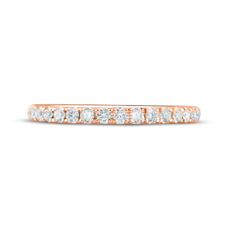 Main Image 3 of Adore Lab-Grown Diamonds Wedding Band 1/3 ct tw 14K Rose Gold