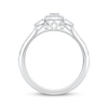 Thumbnail Image 3 of KAY Lab-Grown Diamonds Round-Cut Halo Promise Ring 1/5 ct tw 10K White Gold