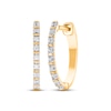 Thumbnail Image 1 of Diamond Hoop Earrings 1/15 ct tw 14K Yellow Gold