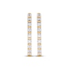Thumbnail Image 2 of Diamond Hoop Earrings 1/15 ct tw 14K Yellow Gold