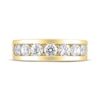 Thumbnail Image 3 of THE LEO Legacy Lab-Grown Diamond Men's Channel Wedding Band 2 ct tw 14K Yellow Gold