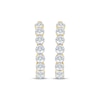 Thumbnail Image 2 of KAY Lab-Grown Diamonds Seamless Hoop Earrings 2 ct tw 14K Yellow Gold