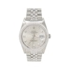 Thumbnail Image 1 of Previously Owned Men's Rolex Datejust 0.99 ct tw Diamond 18K White Gold and Stainless Steel Watch with Silver-Tone Dial (Model: 16234)