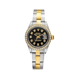 Previously Owned Women's Rolex Datejust 26 1 ct tw Diamond Two-Tone Automatic Watch (Model: 69173_T310619)