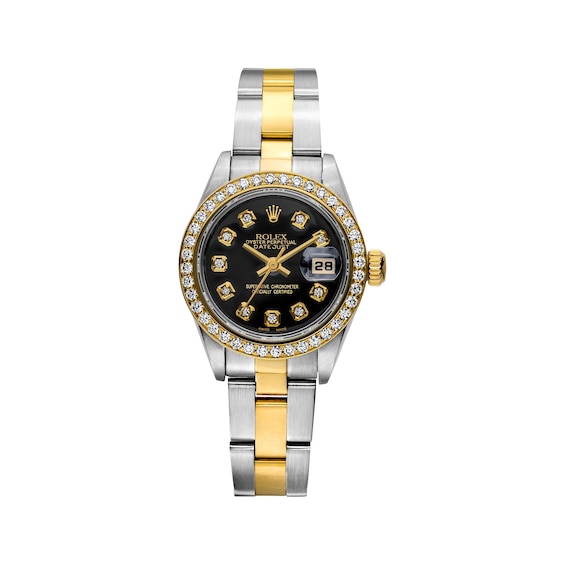 Previously Owned Women's Rolex Datejust 26 1 ct tw Diamond Two-Tone Automatic Watch (Model: 69173_T310619)