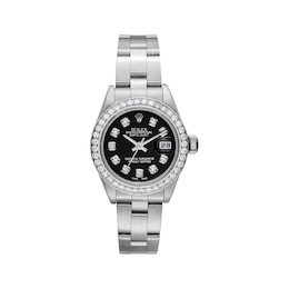 Previously Owned Women's Rolex Datejust 26 1 ct tw Diamond Stainless Steel Automatic Watch (Model: 79190_A736125)