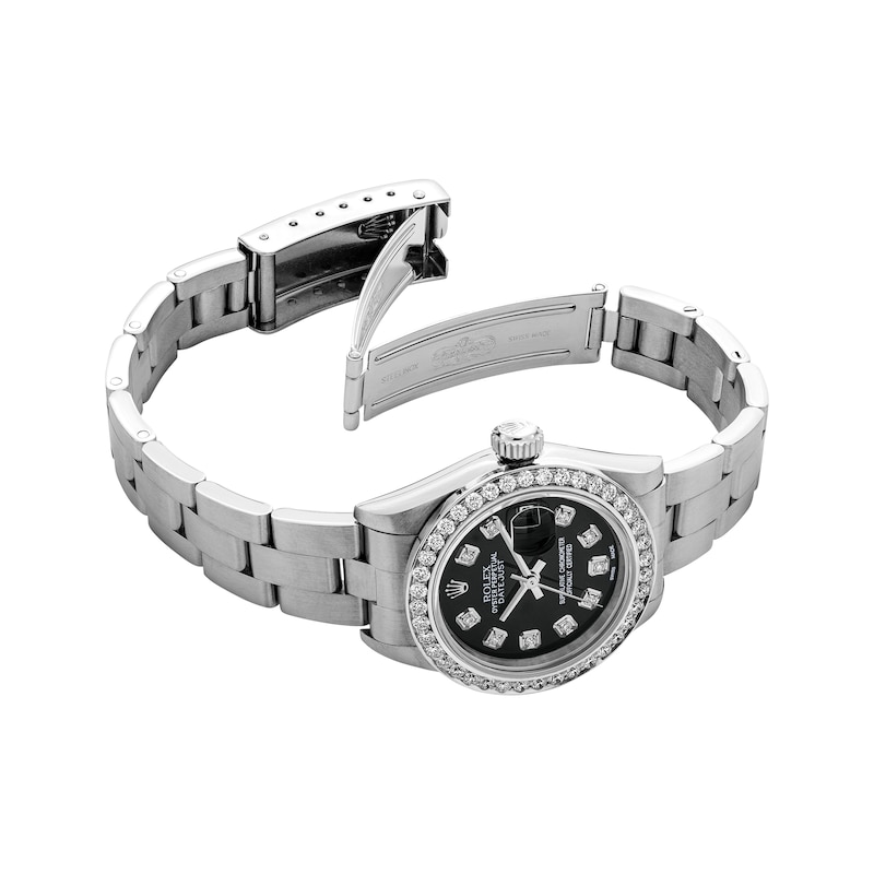 Main Image 3 of Previously Owned Women's Rolex Datejust 26 1 ct tw Diamond Stainless Steel Automatic Watch (Model: 79190_A736125)