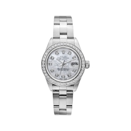 Previously Owned Women's Rolex Datejust 26 1 ct tw Diamond Stainless Steel Automatic Watch (Model: 79160_Y174153)