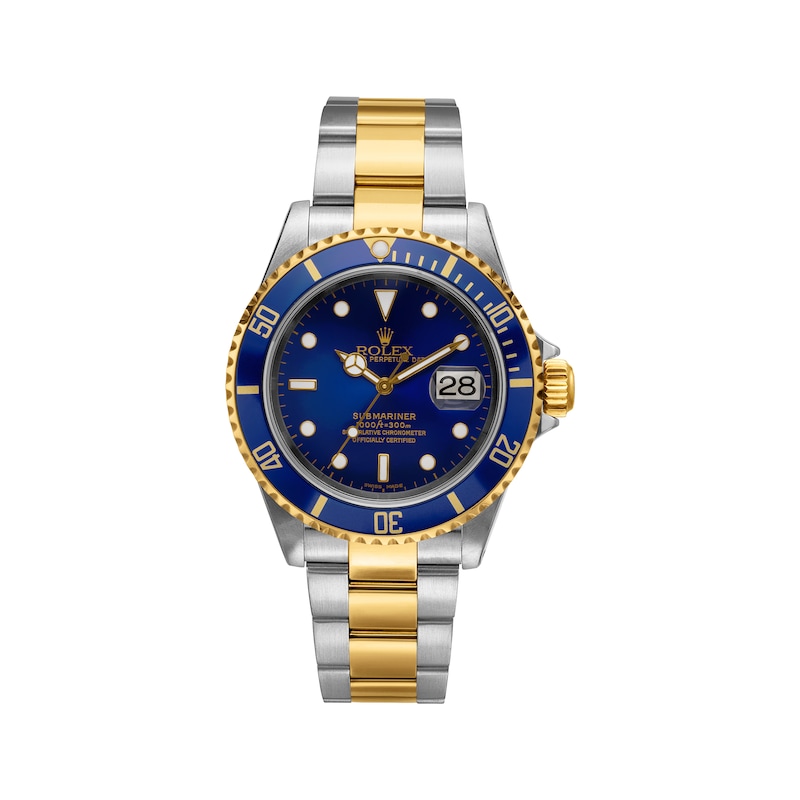 Main Image 1 of Previously Owned Men's Rolex Submariner Two-Tone Automatic Watch (Model: 16613_P985107)