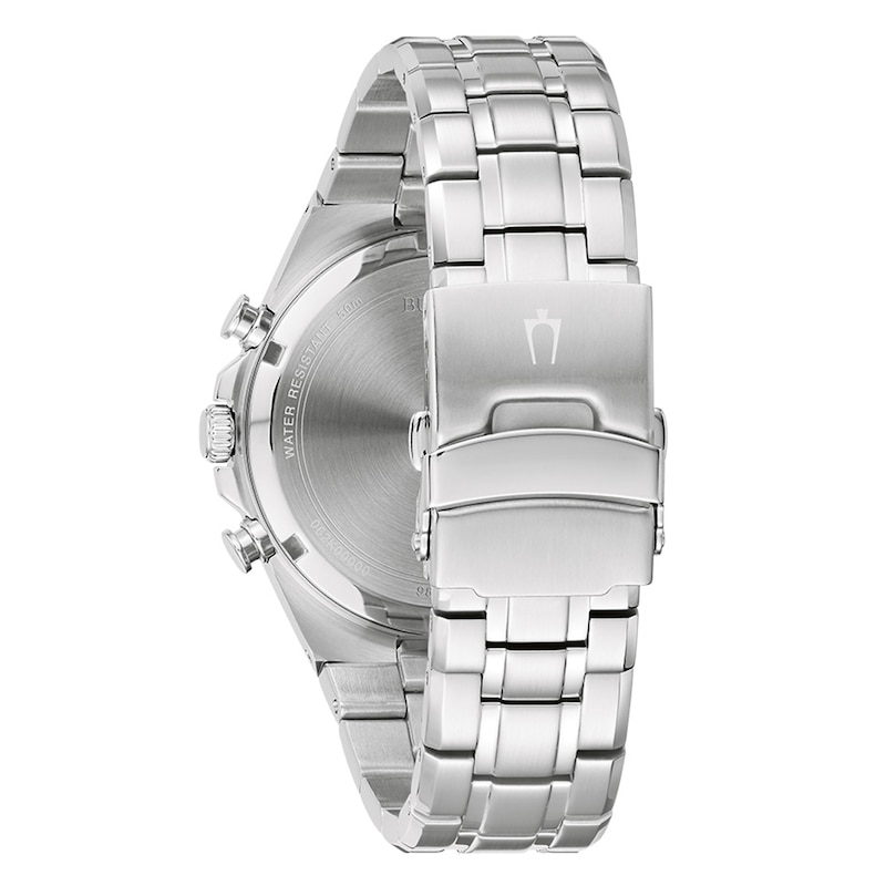 Main Image 3 of Previously Owned Bulova Men's Chronograph Stainless Steel Watch 98D170