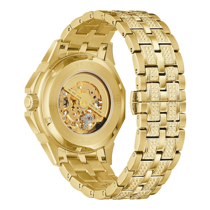 Main Image 3 of Previously Owned Bulova Crystal Octava Automatic Men's Watch 98A292