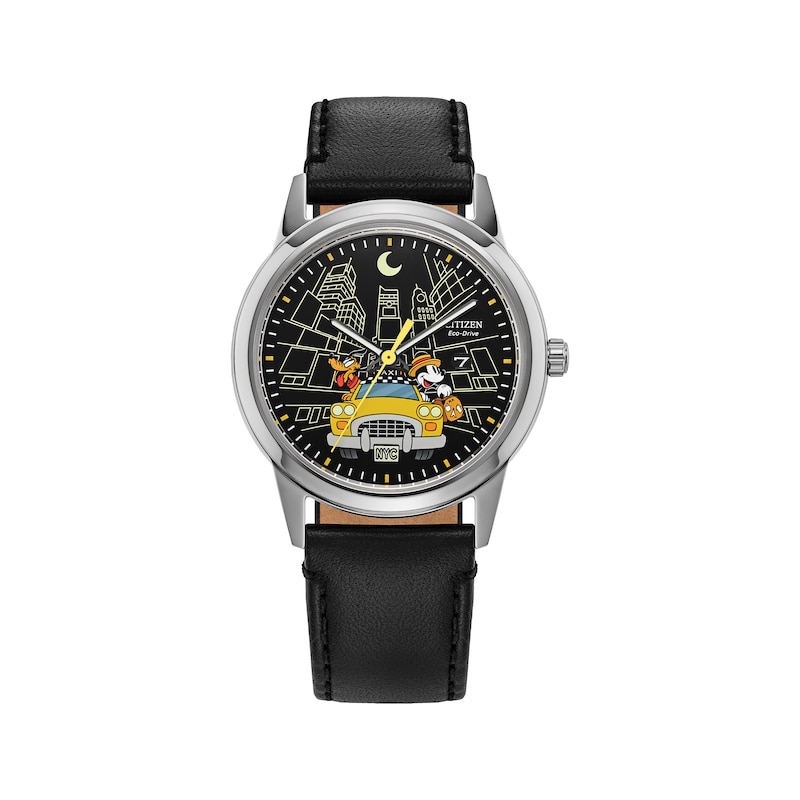 Main Image 1 of Citizen Disney Mickey Mouse & Pluto Take NYC Men's Watch AW1860-01W