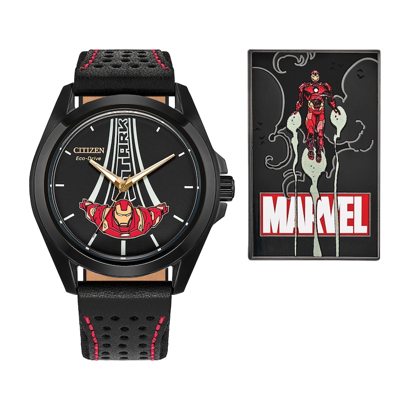 Main Image 5 of Citizen Marvel Iron Man Men's Watch Set AW2095-41W