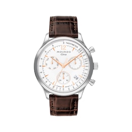 Previously Owned Movado Heritage Series Circa Men’s Chronograph Watch 3650132