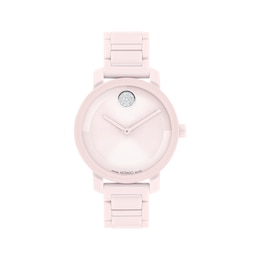 Previously Owned Movado BOLD Evolution 2.0 Pink Ceramic Women's Watch 3601234