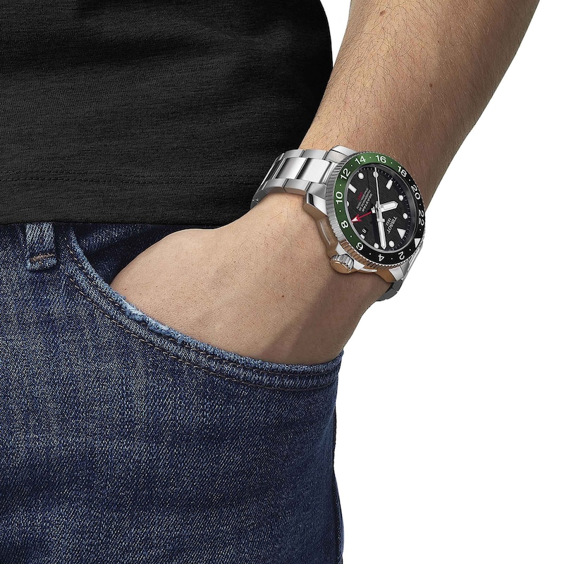 Main Image 5 of Previously Owned Tissot Seastar 1000 GMT Powermatic 80 Men's Watch T1204291105101