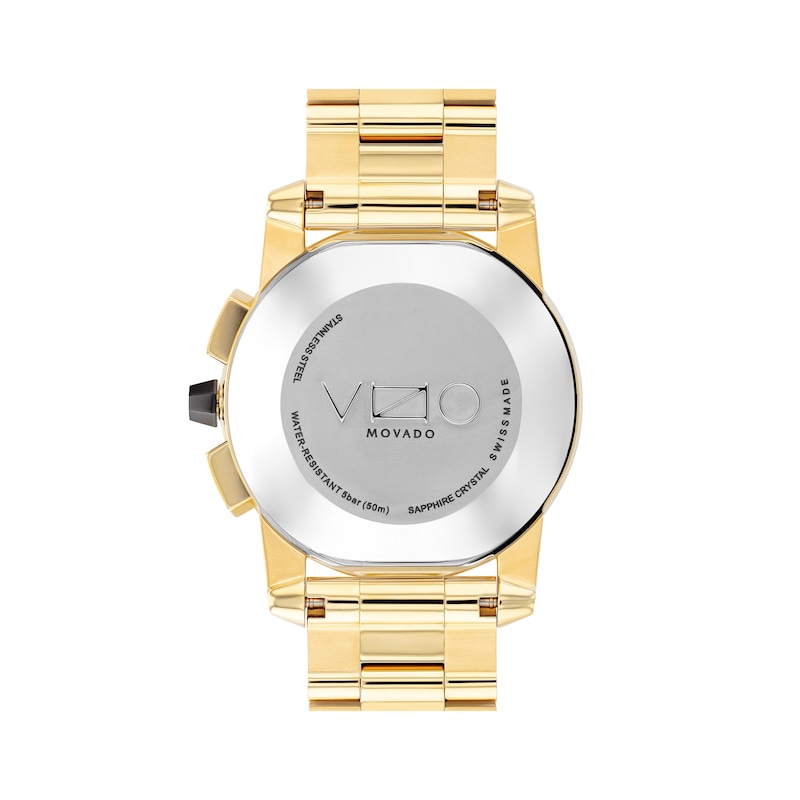 Main Image 3 of Previously Owned Movado Vizio Stainless Steel & Carbon Fiber Men's Watch 0607563