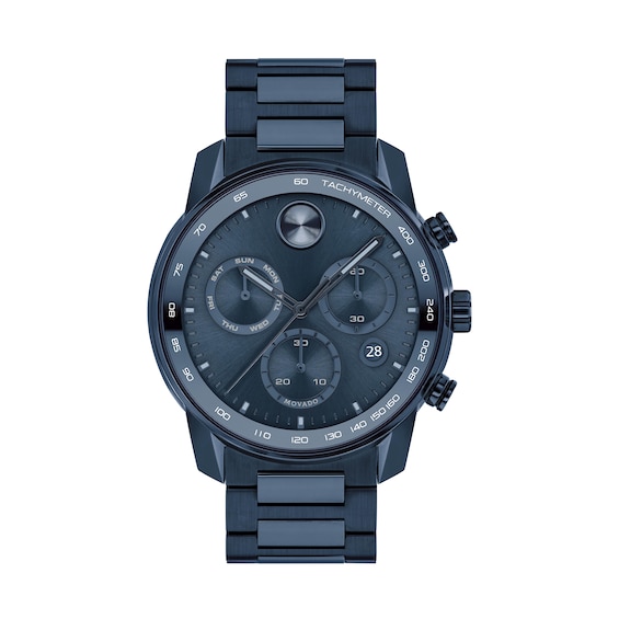 Previously Owned Movado BOLD Verso Ion-Plated Stainless Steel Men's Watch 3600742