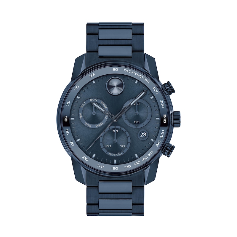 Main Image 1 of Previously Owned Movado BOLD Verso Ion-Plated Stainless Steel Men's Watch 3600742