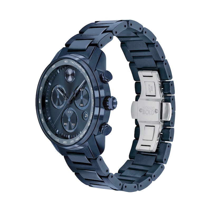 Main Image 2 of Previously Owned Movado BOLD Verso Ion-Plated Stainless Steel Men's Watch 3600742