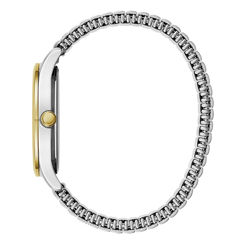 Main Image 2 of Previously Owned Caravelle by Bulova Traditional Men's Two-Tone Stainless Steel Watch 45B147