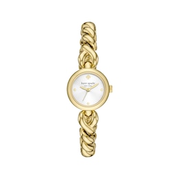 Previously Owned Kate Spade New York Monroe Braid Twist Watch KSW1838