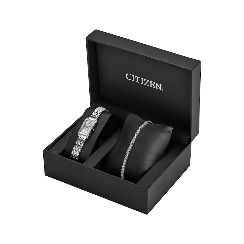 Main Image 4 of Citizen Petite Palidoro Women's Watch and Bracelet Set EG7110-54D