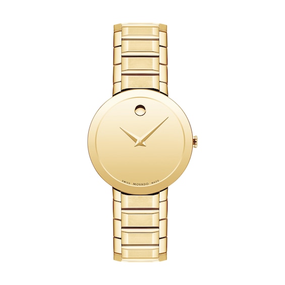 Previously Owned Movado Sapphire Women's Watch 0607549