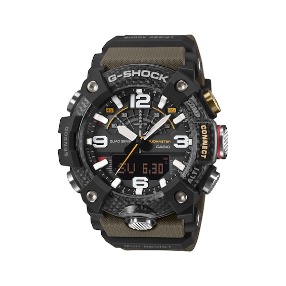 Casio G-SHOCK Master of G MUDMASTER Analog/Digital 51mm Men's Watch GGB100X-1A3