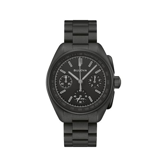 Bulova Archive Series Lunar Pilot Black Hole Chronograph 41mm Men's Watch 98A335