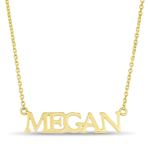 Nameplate Necklace(1 Name
