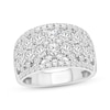 Thumbnail Image 1 of Adore Diamond Multi-Row Anniversary Ring 2-1/2 ct tw 14K White Gold