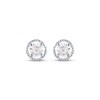 Thumbnail Image 2 of KAY Lab-Grown Diamonds Round-Cut Solitaire Stud Earrings 1/2 ct tw 10K White Gold (F/VS2)