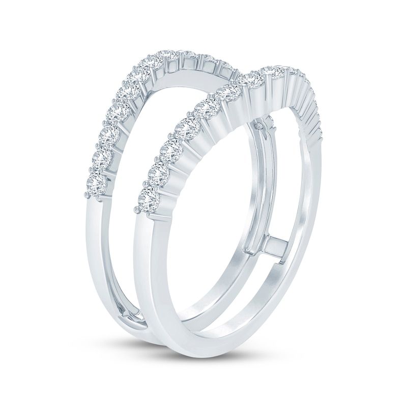 Main Image 2 of Adore Diamond Enhancer Ring 1/2 ct tw Platinum