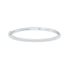 Thumbnail Image 1 of KAY Lab-Grown Diamonds Bangle Bracelet 2 ct tw 14K White Gold 7"