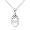 Thumbnail Image 0 of Cultured Pearl Necklace 10K White Gold