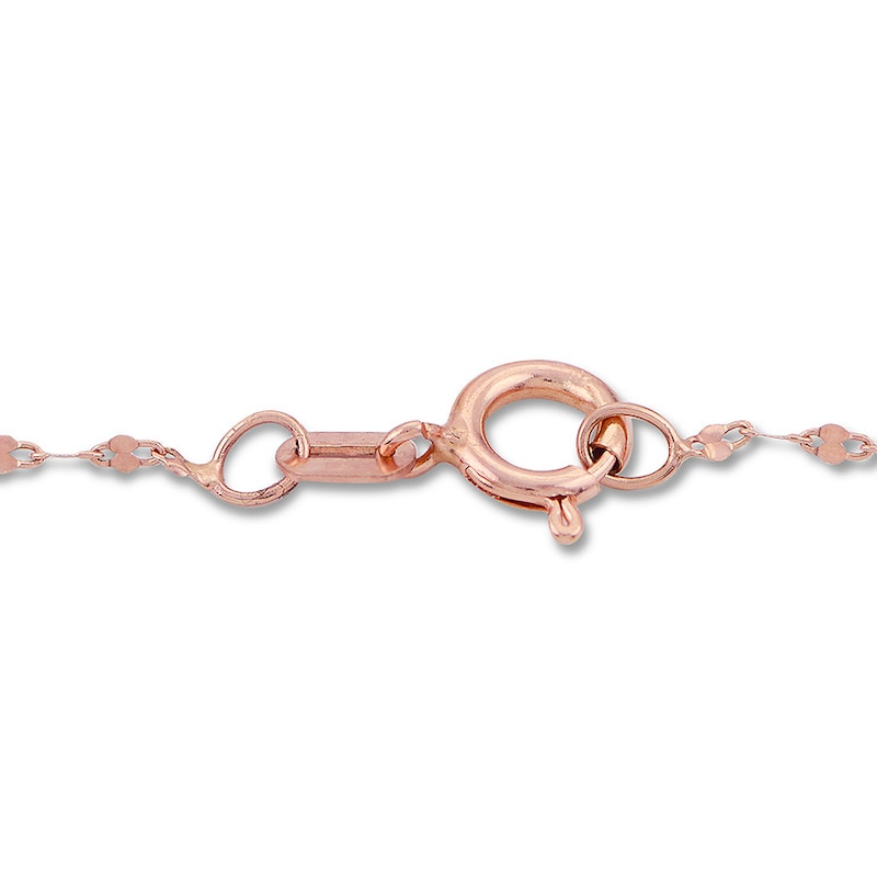 Main Image 2 of Freshwater Cultured Pearl Necklace 14K Rose Gold