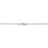 Cultured Pearl Necklace 1/20 ct tw Diamonds Sterling Silver 18"