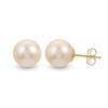 Freshwater Cultured Pearl Stud Earrings 14K Yellow Gold