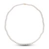 Thumbnail Image 1 of Cultured Pearl Necklace 14K Yellow Gold 24"