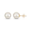 Freshwater Cultured Pearl Stud Earrings 14K Yellow Gold