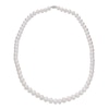 Thumbnail Image 1 of 6.5-7mm Cultured Akoya Pearl Strand Necklace 14K White Gold 24"