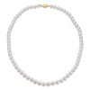 Thumbnail Image 1 of 7-7.5mm Cultured Pearl Strand Necklace 14K Yellow Gold 20"