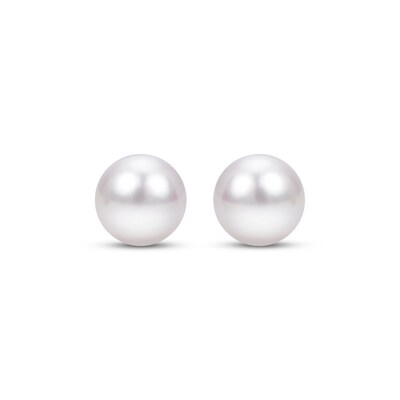 14K Yellow Gold Single 3mm Cultured Pearl Stud Earring With Back