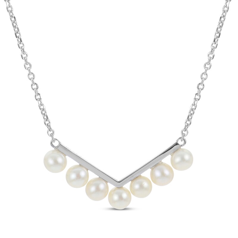 Freshwater Cultured Pearl Bar 18 Freshwater Cultured Pearl Bar 18