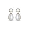 Thumbnail Image 2 of Cultured Pearl Drop Earrings Sterling Silver