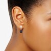 Thumbnail Image 3 of Cultured Pearl & Oval-Cut Black Onyx Dangle Earrings Sterling Silver