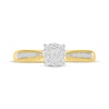 Thumbnail Image 4 of Diamond Promise Ring 1/6 ct tw 10K Yellow Gold
