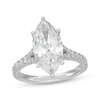 Thumbnail Image 1 of Neil Lane Artistry Marquise-Cut Lab-Grown Diamond Engagement Ring 4-5/8 ct tw 14K White Gold